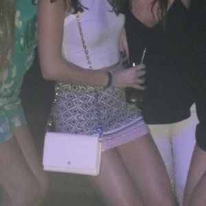 Patterned Zara mini skirt